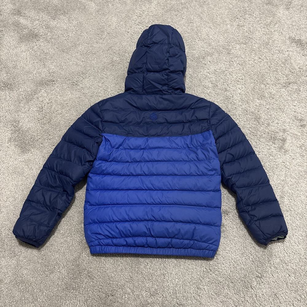 STIO Kids Down Hooded Jacket Blue Size 8 Youth - Picture 6 of 8